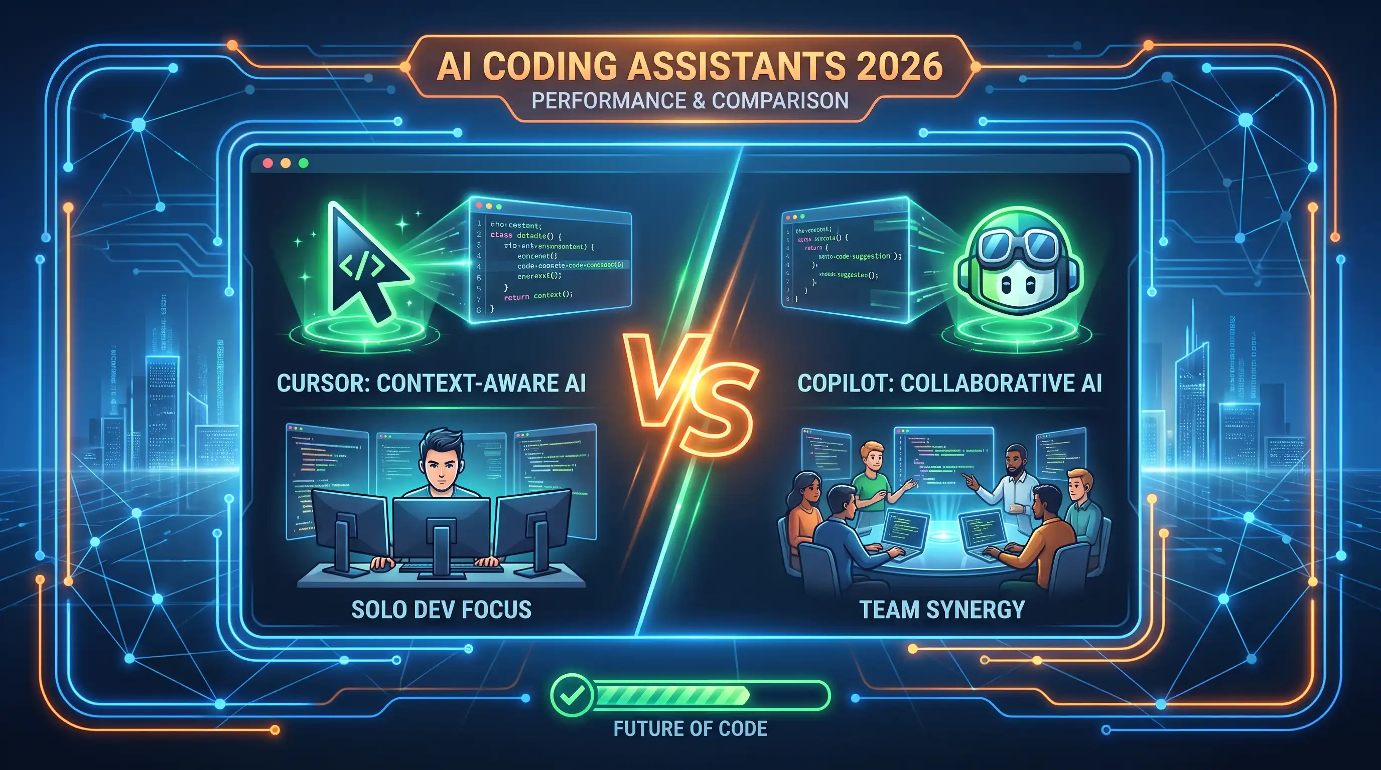 Meilleurs assistants de codage IA en 2026 : Cursor vs GitHub Copilot