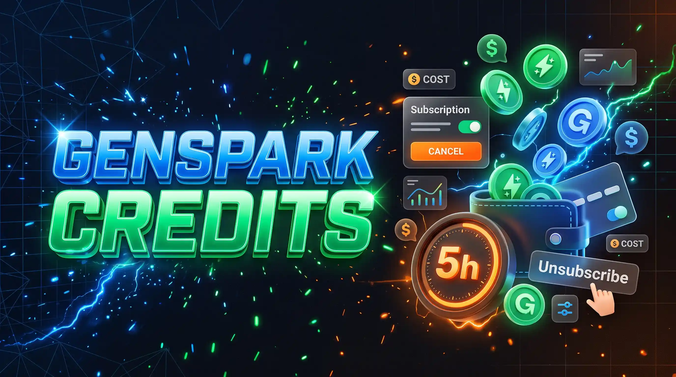 شرح ائتمانات Genspark: الحد الأقصى لمدة 5 ساعات، وما هي التكاليف، وكيفية الإلغاء (2026)